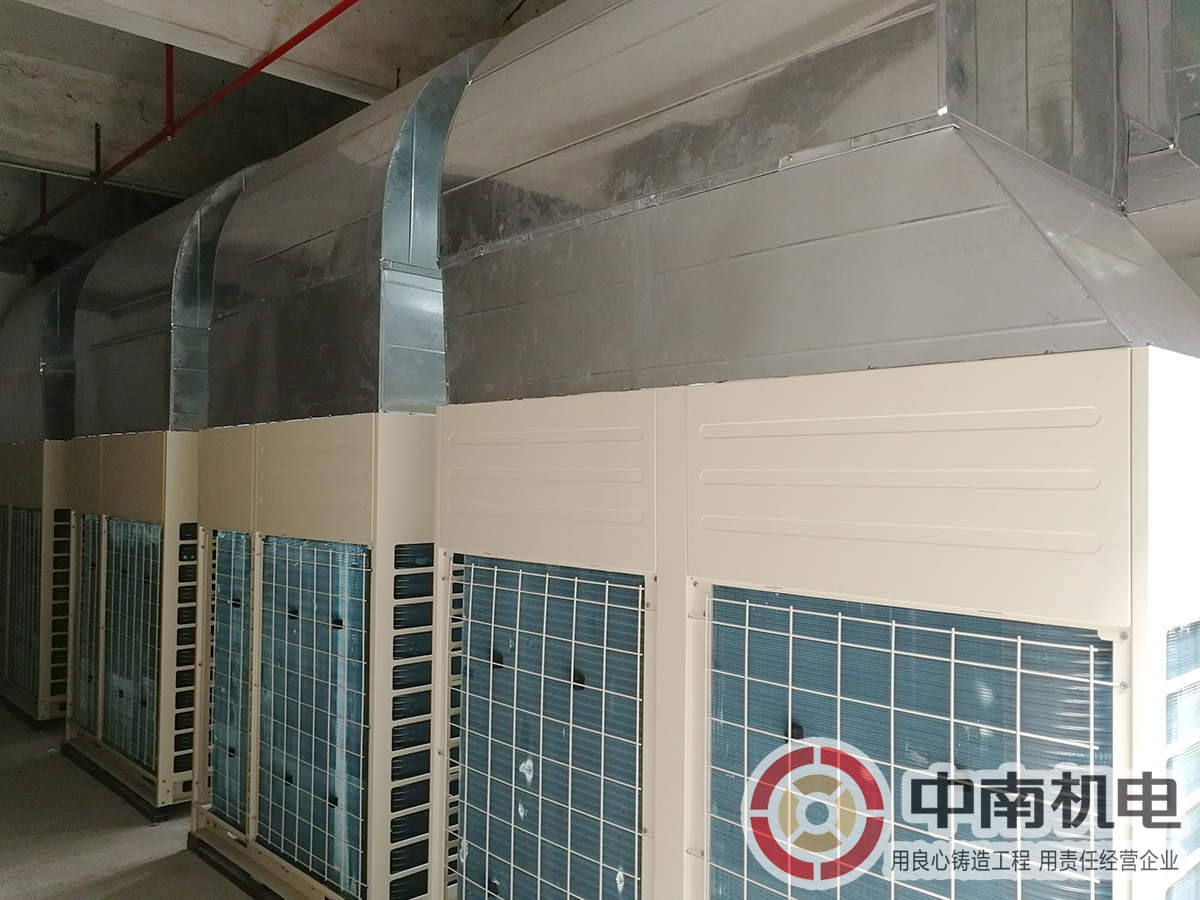 佛山某教育機(jī)構(gòu)中央空調(diào)安裝：天加多聯(lián)機(jī)安裝